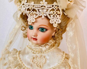 porcelain bride doll collection