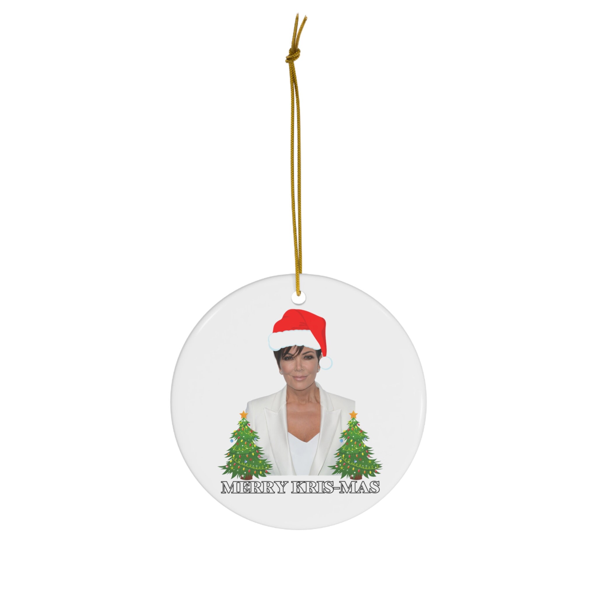 Kris Jenner Ceramic Ornament Kris Jenner Christmas Gift Etsy