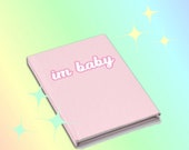 Im Baby Pink Lined Kawaii Journal - Kawaii Journal, Kawaii Diary, Cute Journal, Cute Diary, Custom Journal, Custom Diary