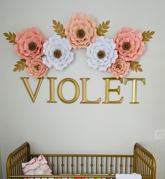baby room decoration with paper