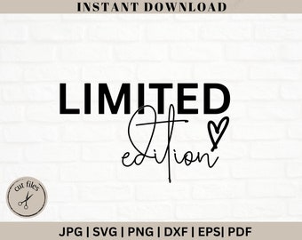 Limited Edition Svg, You Are Enough Svg, Love Yourself Svg, Positive Quote Svg, Positive Svg, Motivational Svg, Self Love Svg, Worthy Svg