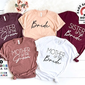 Mother of the Bride Shirt - Mother of the Groom Shirt - SISTER Of The BRIDE Shirt,Sister of the groom shirt, Plus size,4xl,5xl