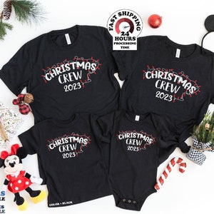 Christmas Crew Shirts ,Christmas Shirt, Christmas Shirt, Christmas Shirts For Family, Holiday Shirt,Cute Christmas Shirt, Plus size,4xl,5xl