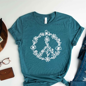Peace Sign Shirt, Peace Shirt, Peace T-Shirt, Peace Tee, Peace Symbol Shirt, Hippie T Shirt,Peace Sign T-Shirt, Peace TShirt, Peace Symbol