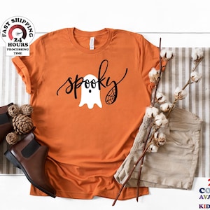 Spooky Shirt, Halloween Shirt Women, Halloween Shirt, Ghost shirt, Cute Halloween Shirt, Halloween Tshirt, Halloween gift