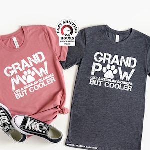 Grandma dog grandmaw shirt for dog grandparents shirt , Grand Paw Shirt - Dog Grandp- Cat GrandpShirt, Plus size,4xl,5xl
