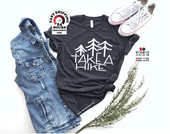 Hiking Shirt for Women, Cute Womens Shirts, Cool Graphic Tee, Cool Nature  Shirt, Camping Shirts, Take A Hike, Mountain -  Canada