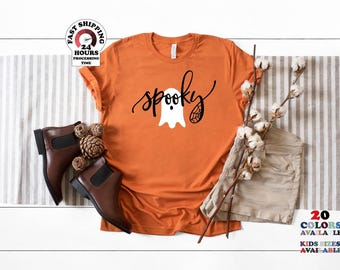 Spooky Shirt, Halloween Shirt Women, Halloween Shirt, Ghost shirt, Cute Halloween Shirt, Halloween Tshirt, Halloween gift