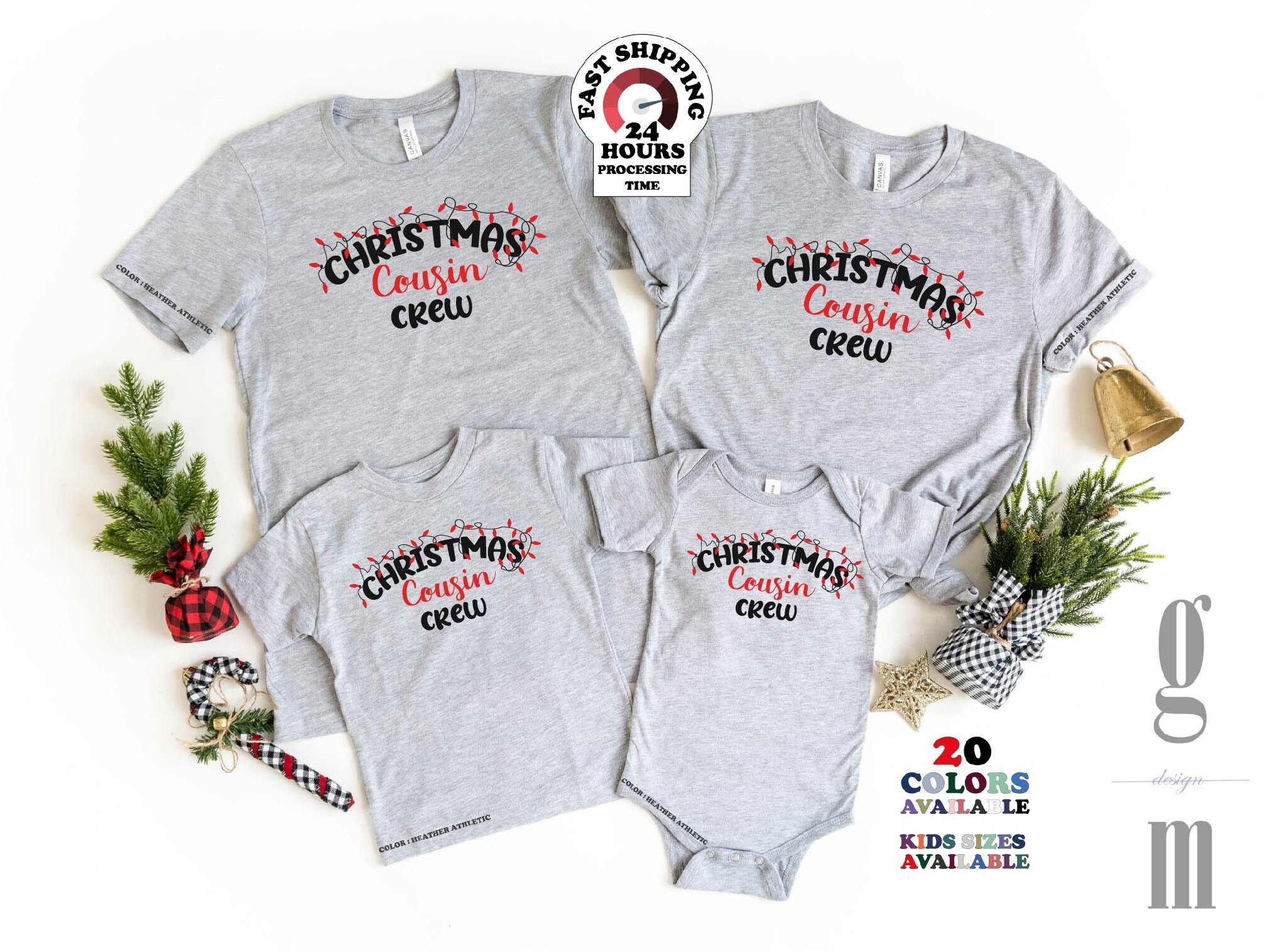Christmas Cousin Crew 2022 Shirts 