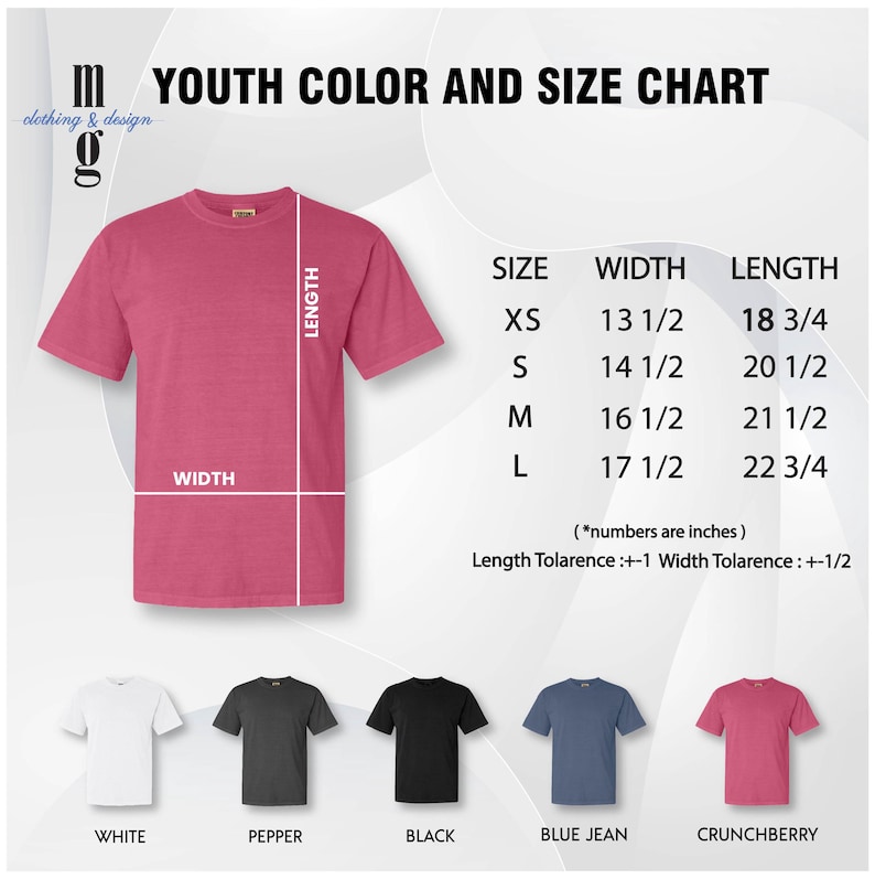 Custom Team Shirt, Team mascot tshirt, School team Comfort Colors tee, Favorite team tee, School logo Tee, Custom Shirt, Personalized Gift image 6