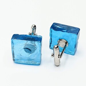 Keens Light Royal Blue Handmade Cufflinks