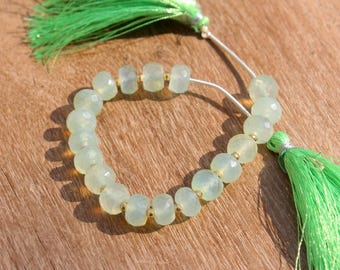 Aqua Chalcedony Faceted Beads Strand, Aqua Chalcedony  Faceted Briolette Strand,Gemstone Beads Strand,Making For Jewellry:D-93