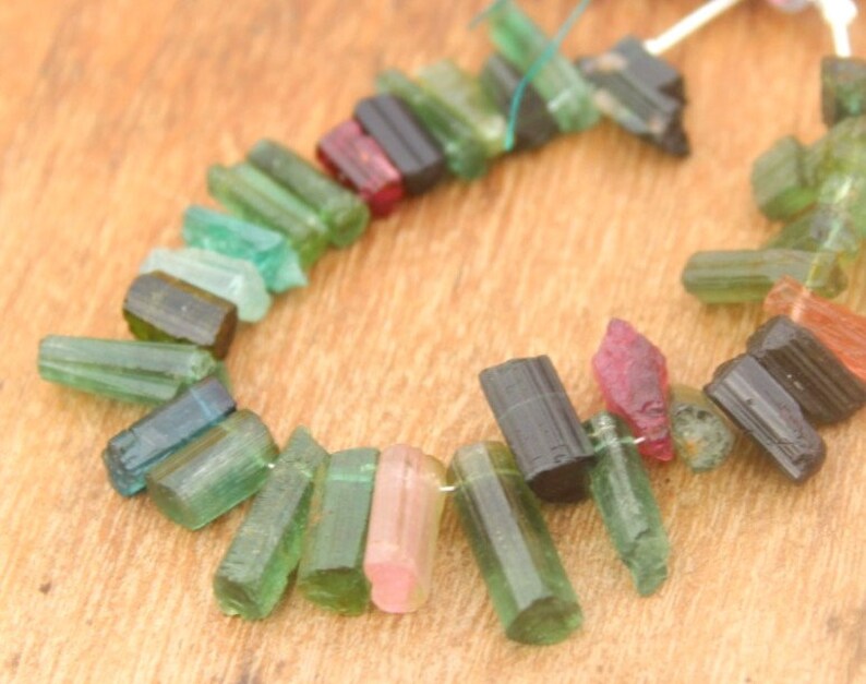 Blue Tourmaline Rough Stick Strand,Blue Multi Tourmaline Stick,Rough Strand,Afghani Tourmaline Stick,Touramline shops Rough Making For Jewellry:
