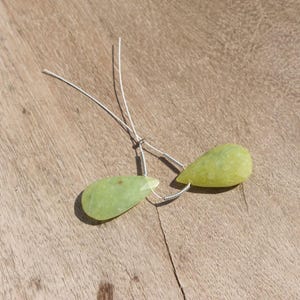 Jasper Faceted Pair Fancy Strand,Jasper Strand,Natural Gemstone Faeted Pair Fancy Strand,Front Drilled Strand,Making for Jewellry:D-857