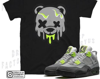 green neon jordans