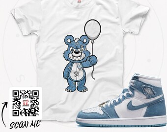 denim jordan 1 shirts