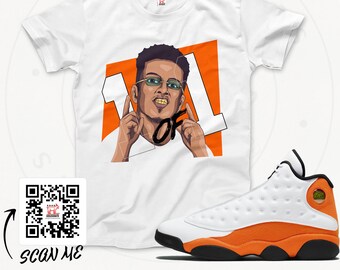 Sneakers Starfish Jordan 13 Shirt Shirt To Match Jordan Retro 13