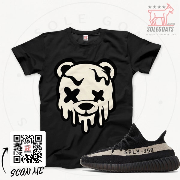 Yeezy 350 v2 Oreo T-Shirt - Oreo 350s - Sneaker Matching Shirts - Drip Bear T-shirt - Sneaker Gift Ideas