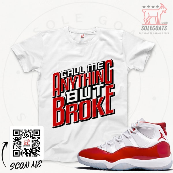 Cherry Red 11s Shirt to Match Etsy