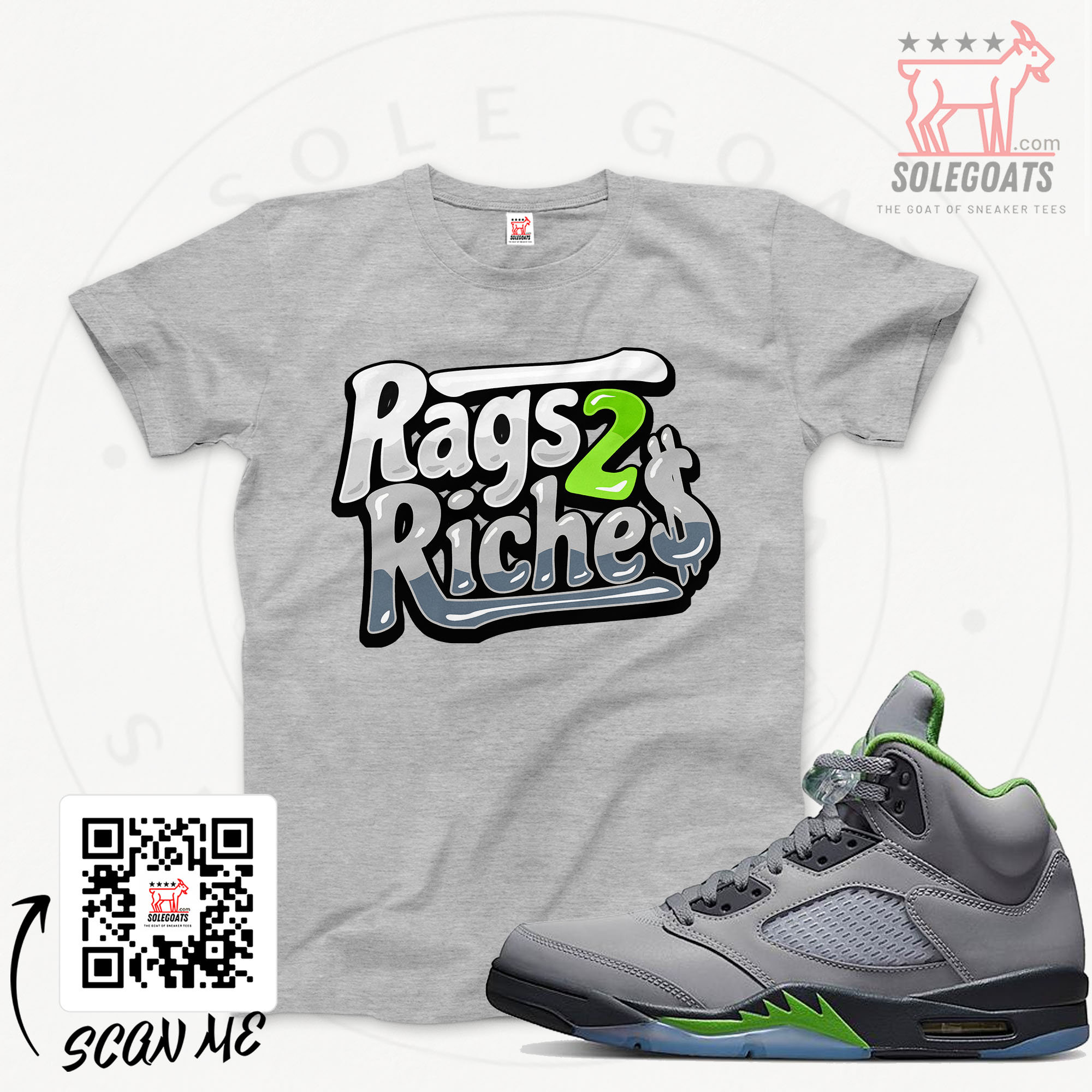 women jordan 5 green bean shirt