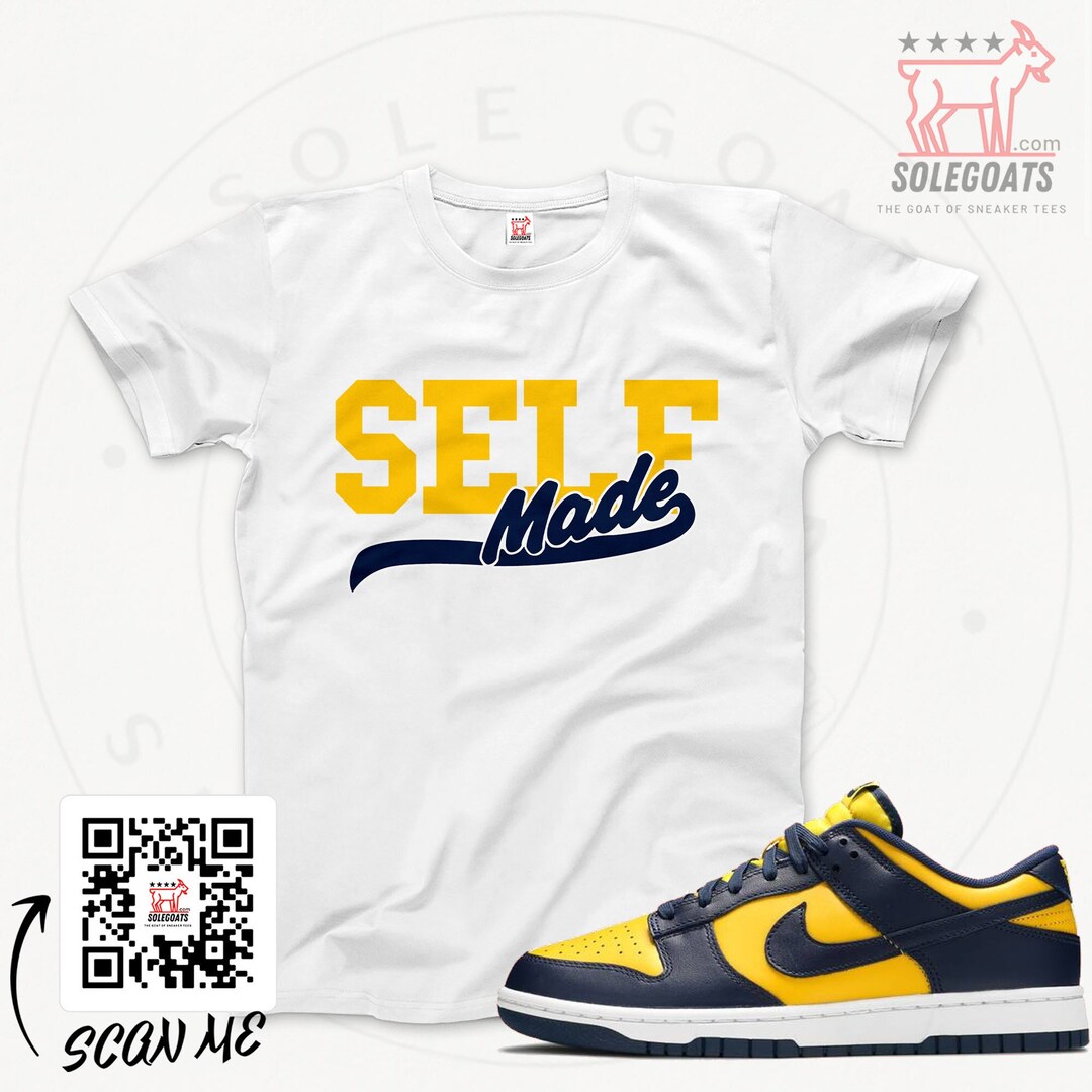 dunk low michigan shirt