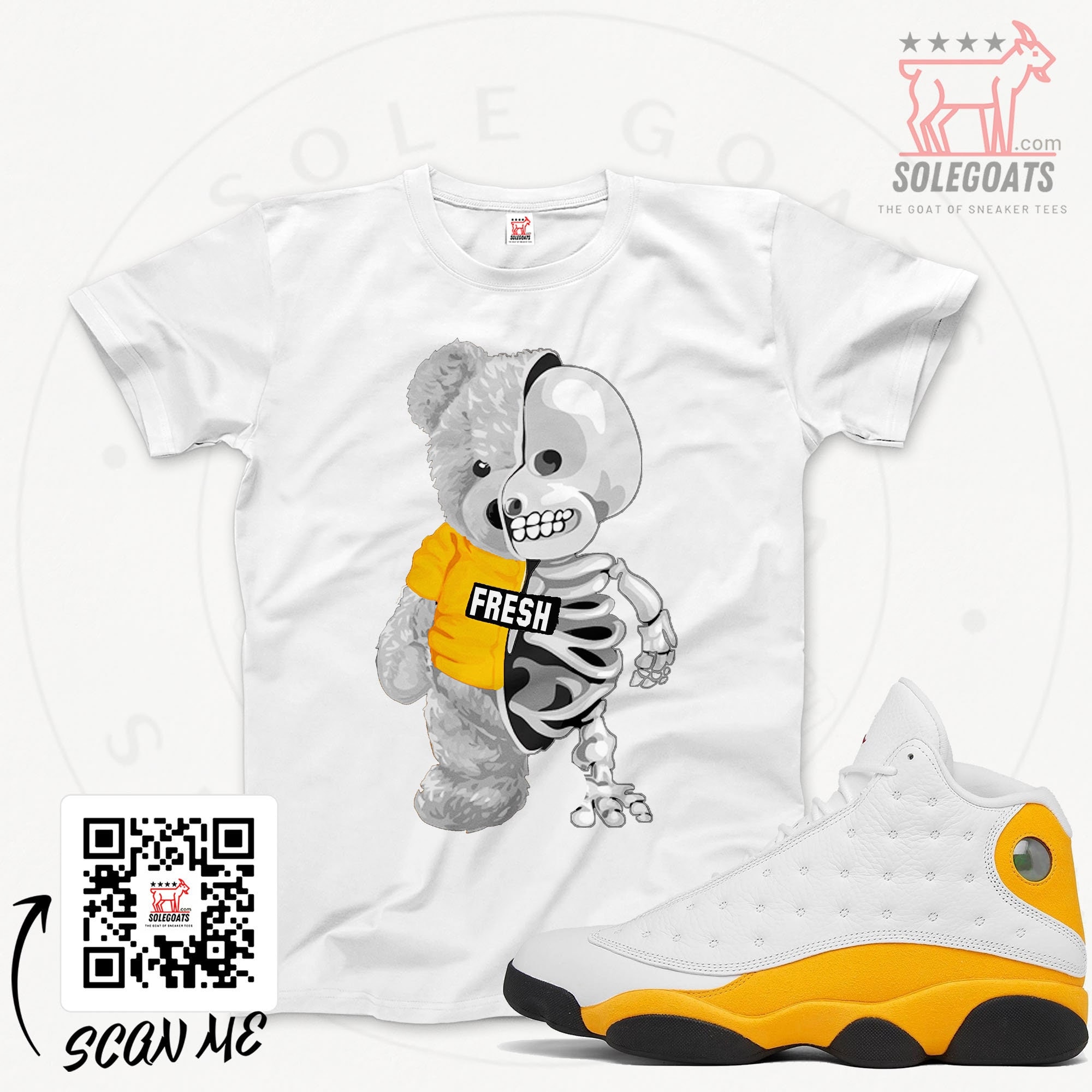 Black and yellow 13s shirts sale
