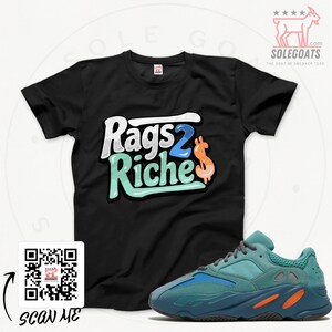 Kanye(2) T-Shirt Match Yeezy 700 Faded Azure