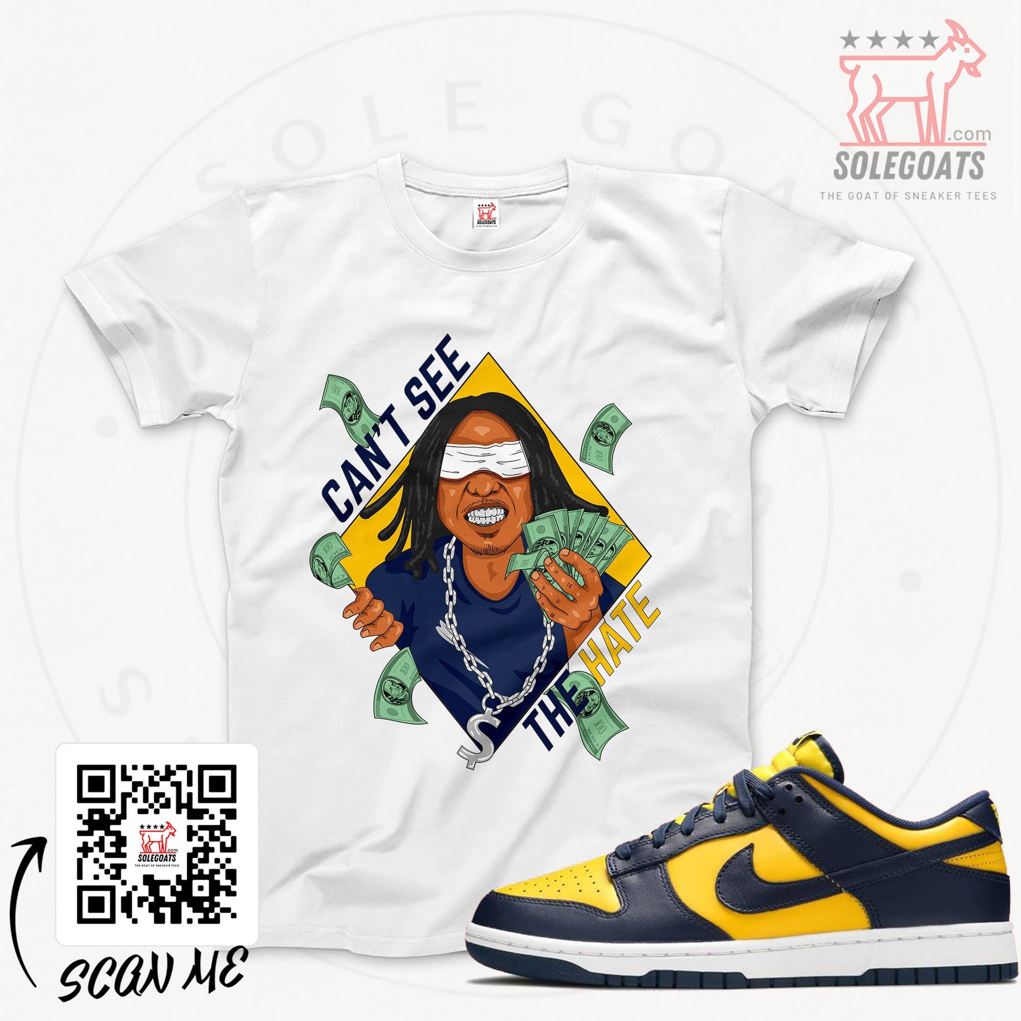 michigan dunk low shirt