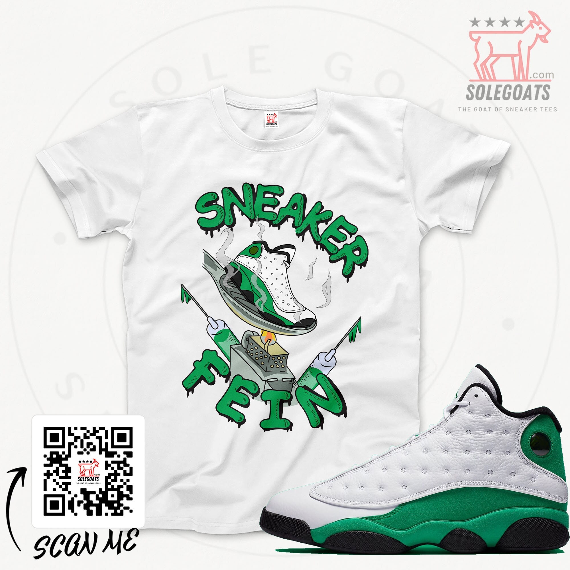 jordan lucky green 13 shirts