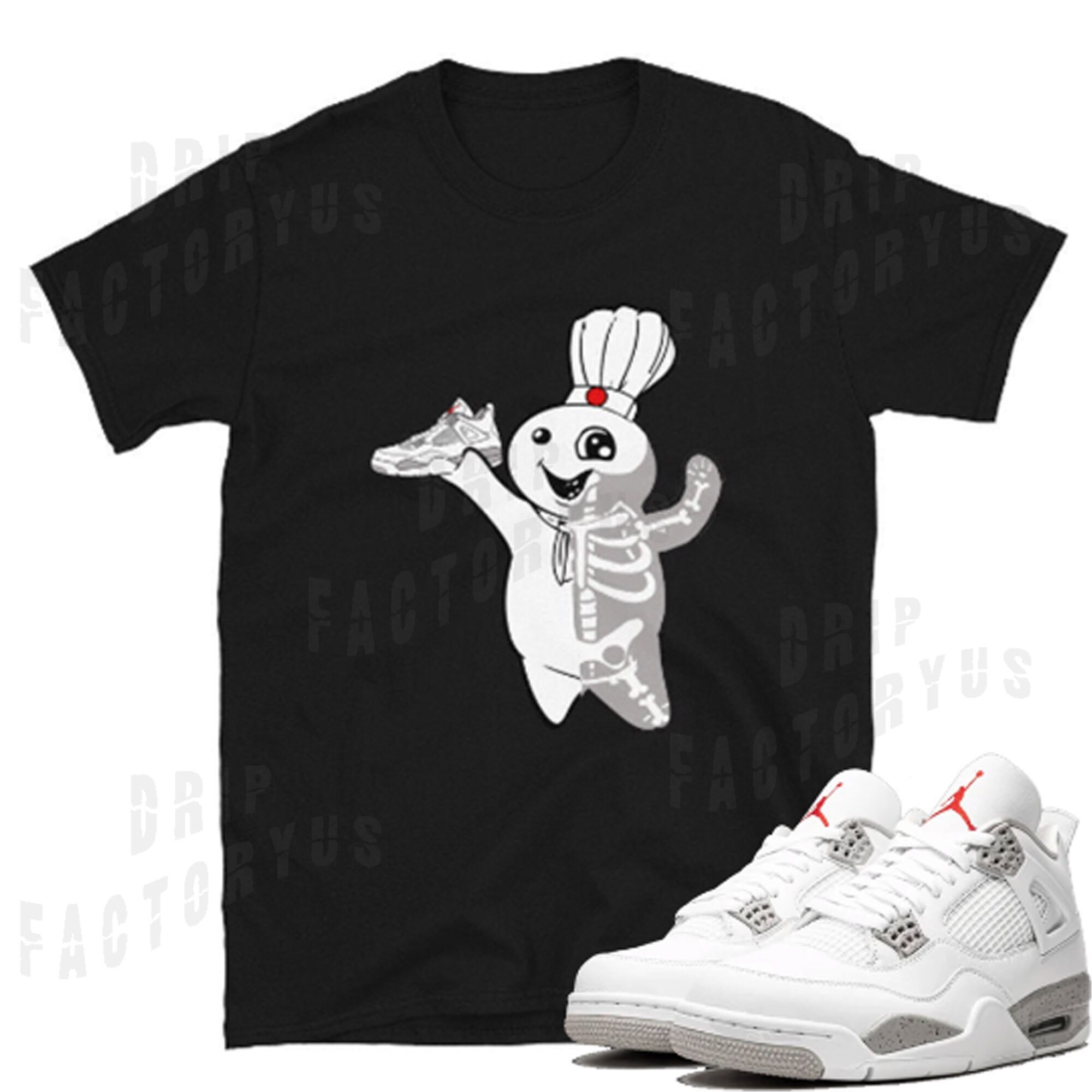 Jordan 4 Retro White Oreo Sneaker T 