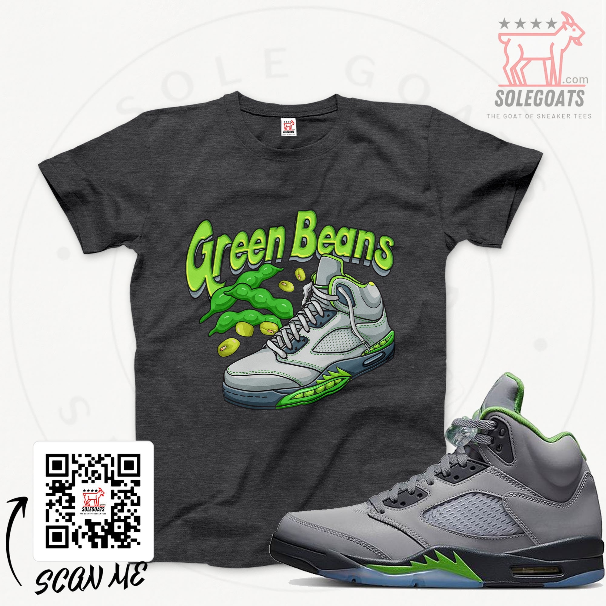 Jordan 5 Shirt Grey and Green Etsy Canada