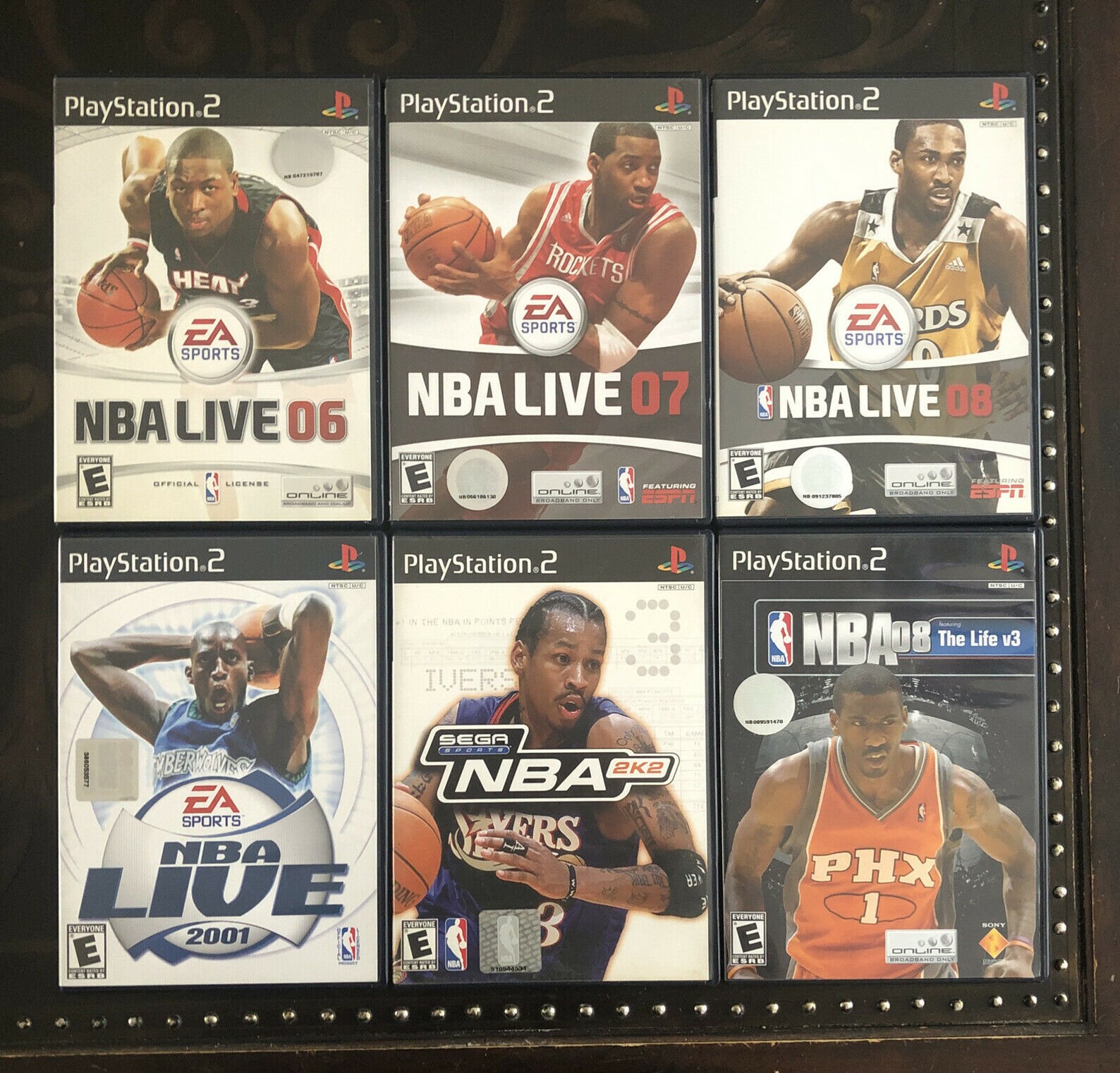 Playstation 2 Basketball Games Sport Video Games NBA Live Etsy