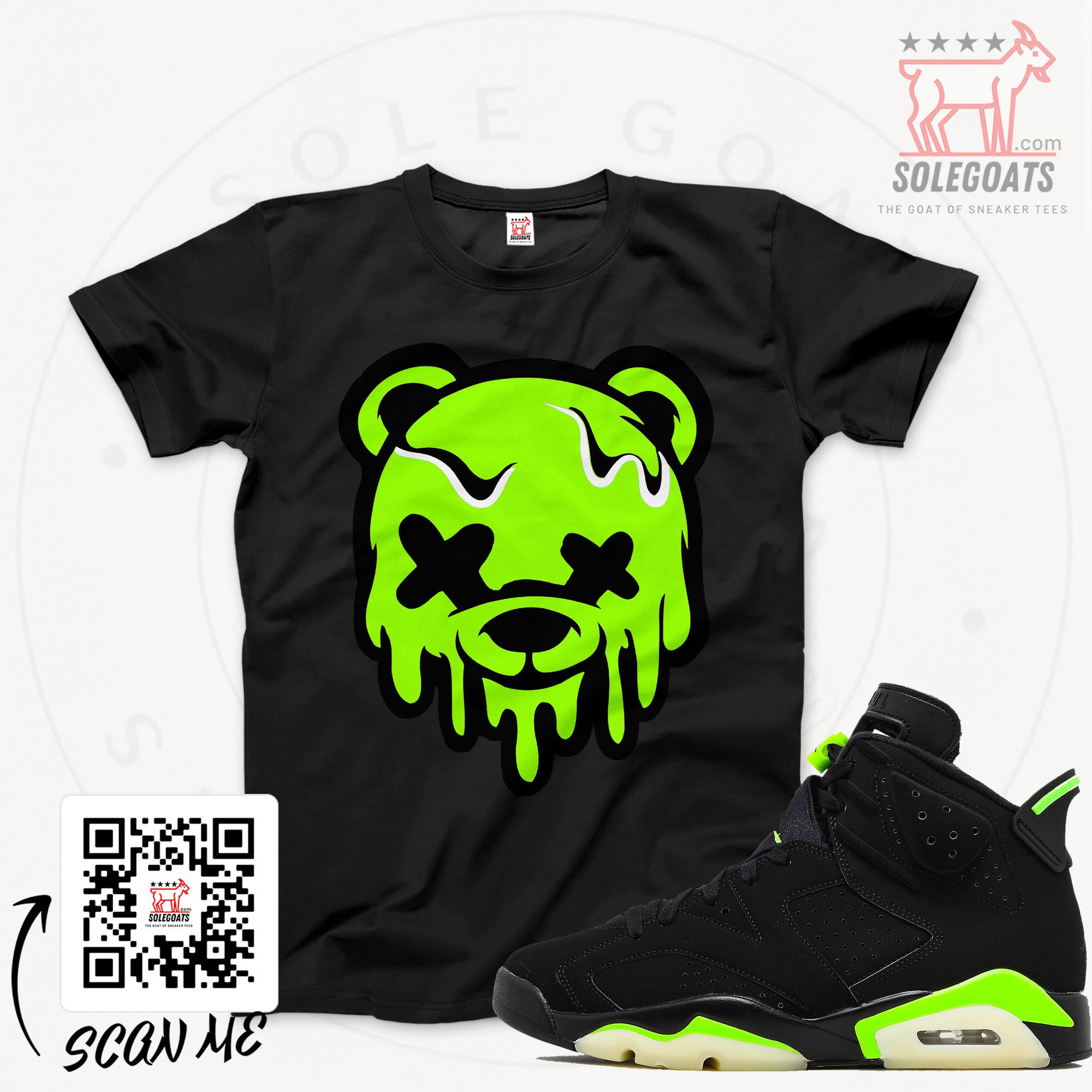 black and green jordan 6 shirts