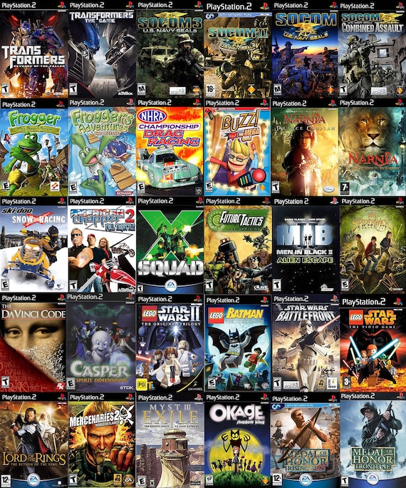 100 JOGOS DO PLAYSTATION 2