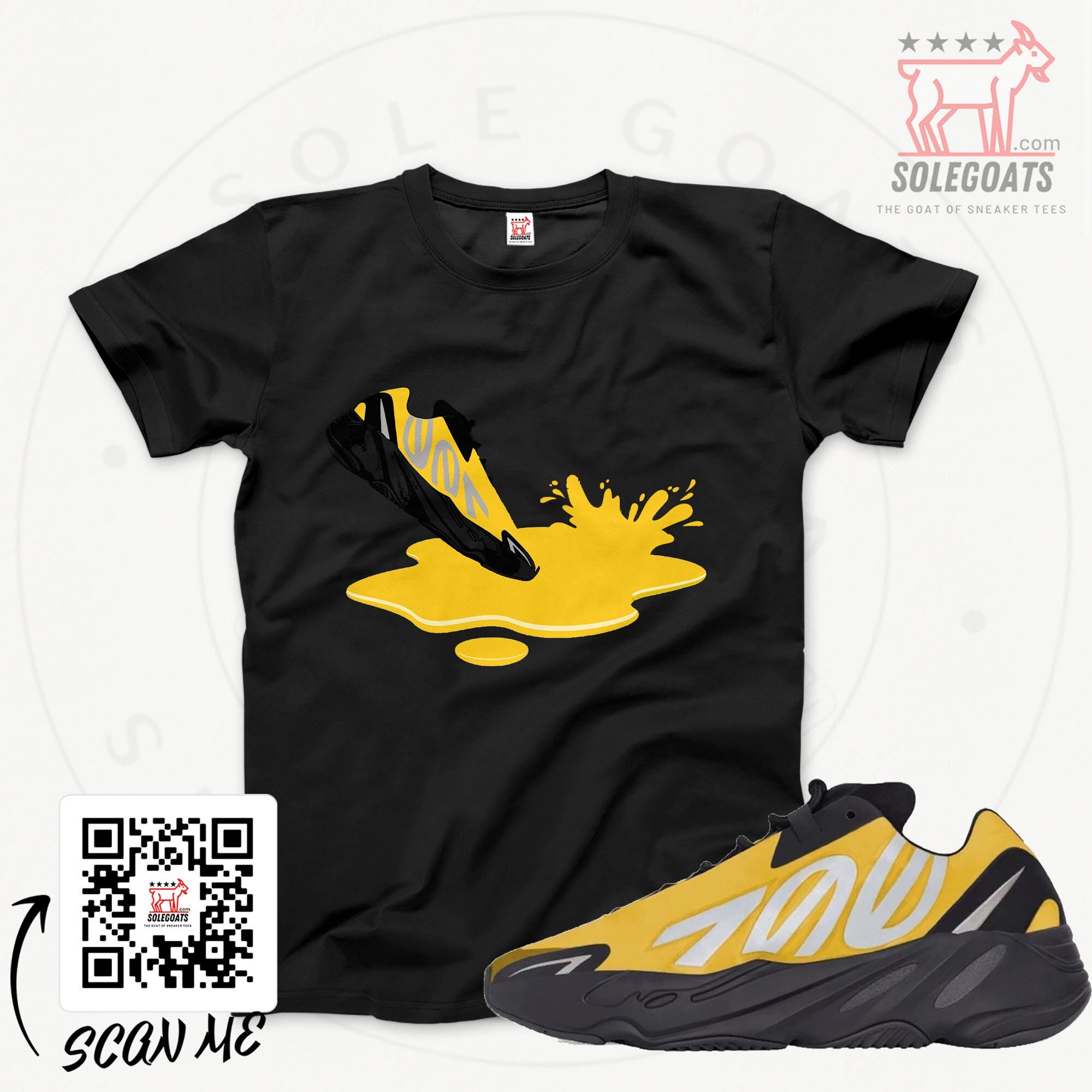 Yeezy 700 MNVN Honey Flux T-shirt 