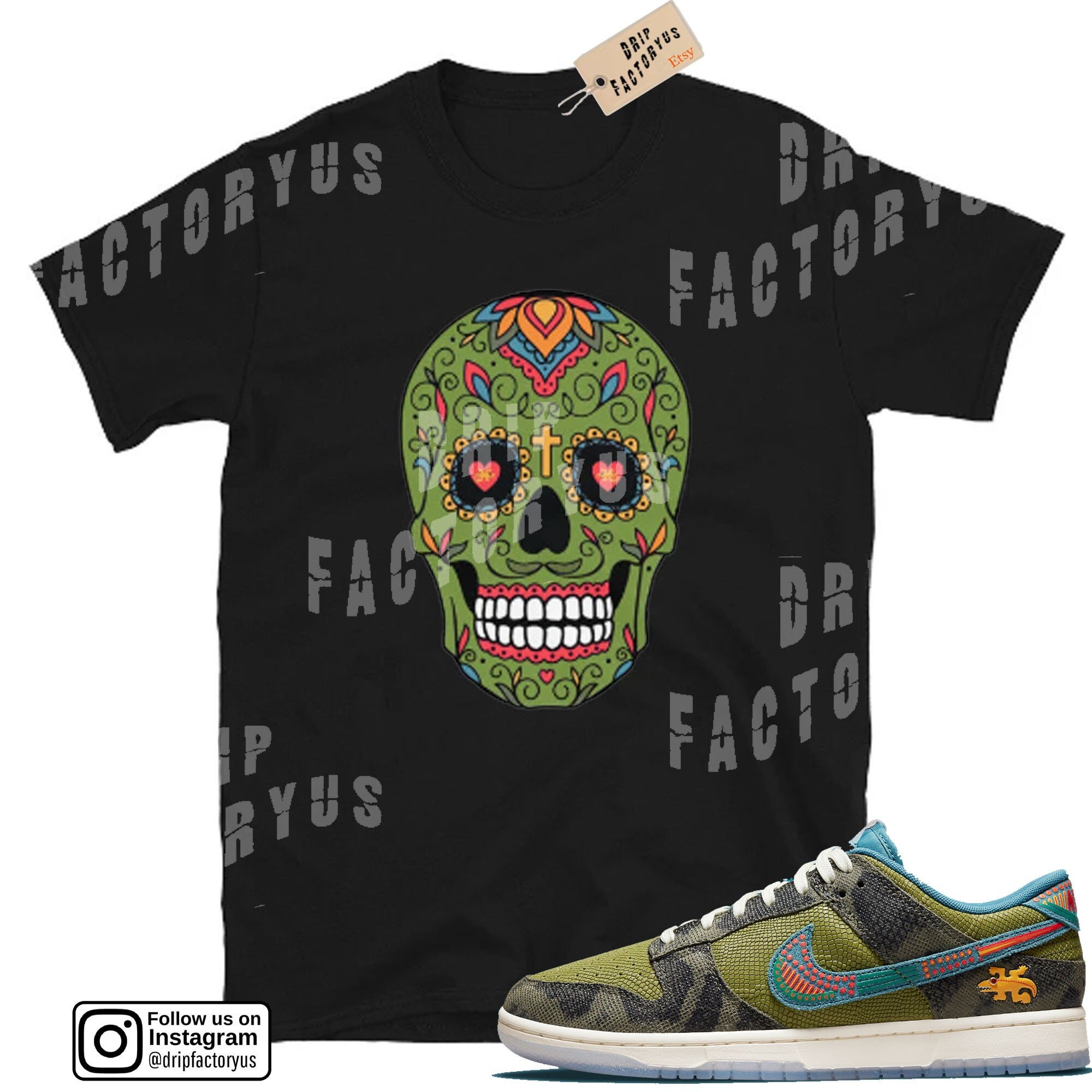 Grateful Dead Sb Dunk Outfit SB Dunk Siempre Familia T-shirt Dunk
