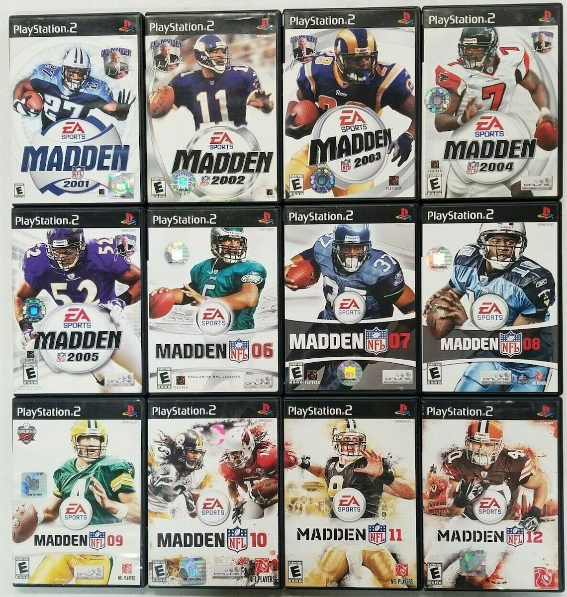 Playstation 2 Football Games Sport Video Games Madden NFL Etsy
