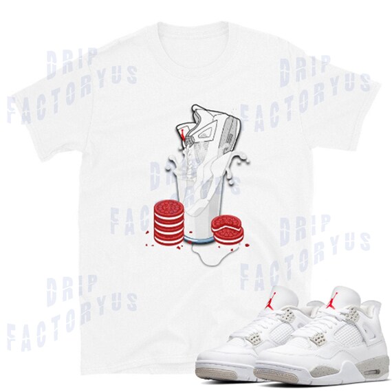 Retro White Oreo Sneaker Shirts 