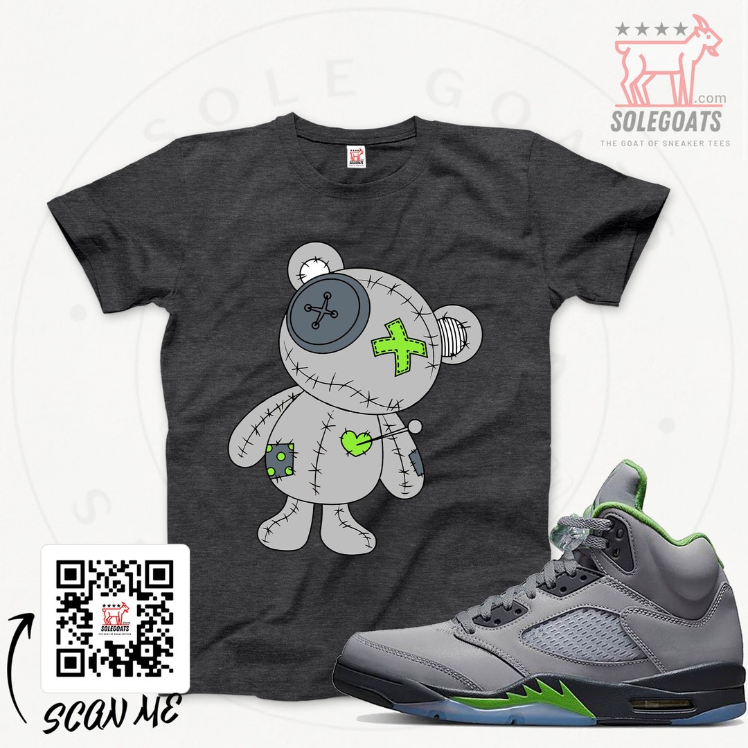 Jordan 5 Retro Green Bean TShirt Camisa para Green Bean 5s Etsy España