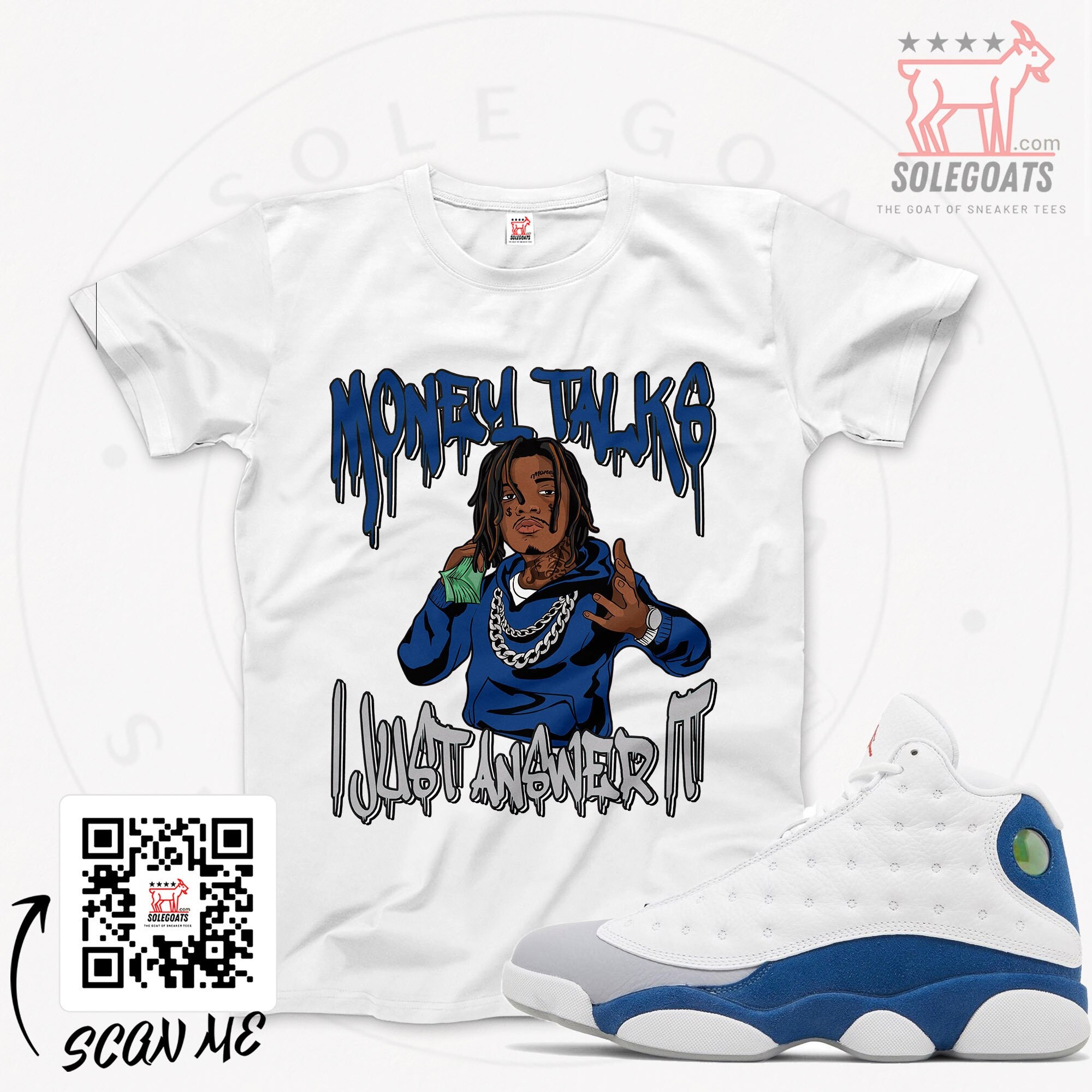 Sneaker Shirts To Match Hyper Royal 13s Jordan 13 French Blue T