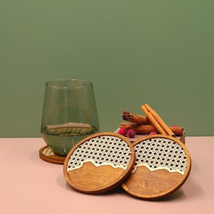 Coaster ｜Ratten pattern series ｜Hong Kong ｜Lion Rock  with ratten pattern ｜Christmas