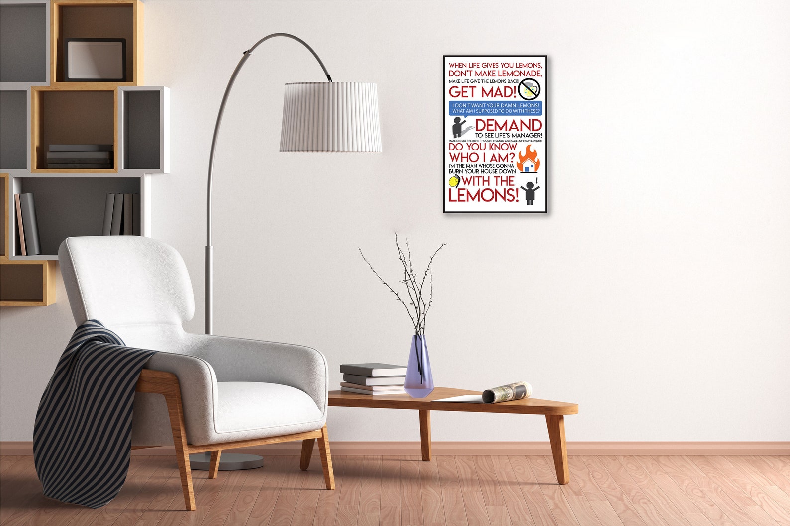 Cave Johnson Lemon Rant Portal Aperture Science Print Etsy