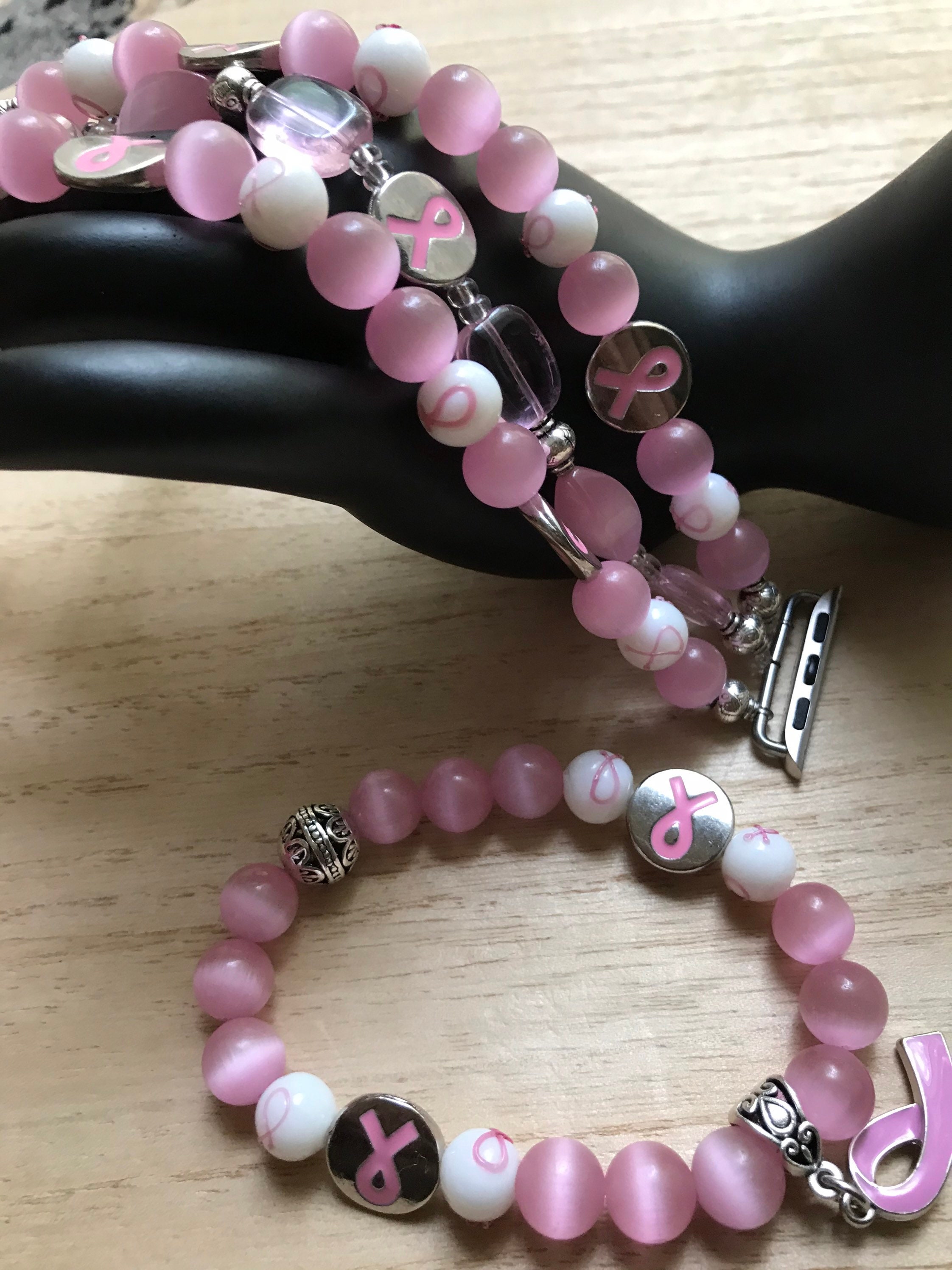 Breast cancer apple watch cheap band