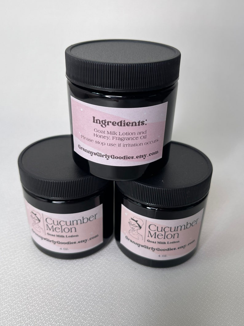 Goat Milk Lotion, Goat Milk, Goat Milk and Honey, Body Lotion, Hand and