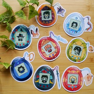Tamagotchi Stickers - The Wheel of Time