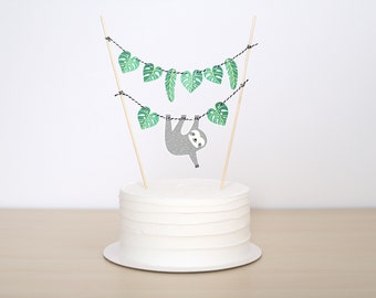 Sloth Cake Topper