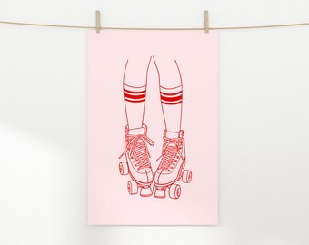 Rollorskate Wall Art