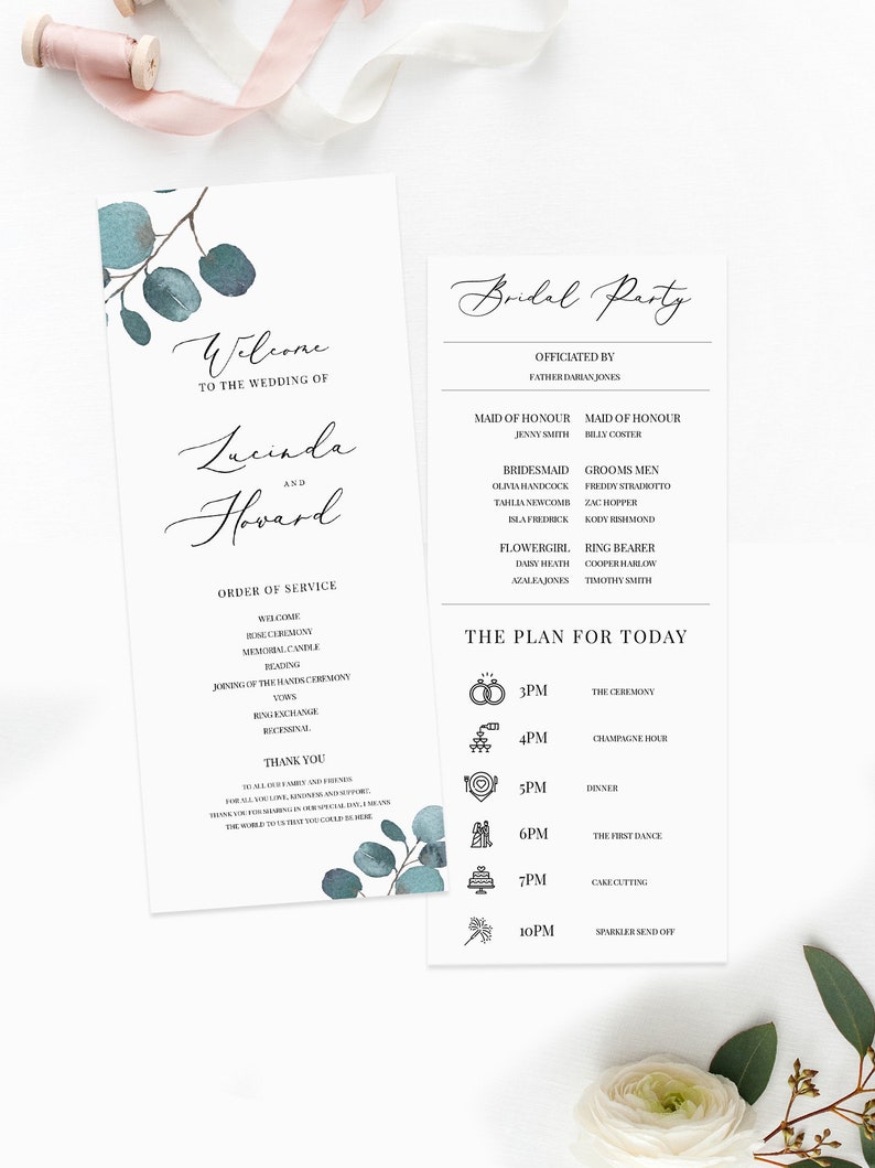 slim-wedding-program-instant-download-printable-paddle-etsy-m-xico