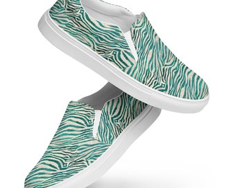 Women’s slip-on canvas shoes Sea Grass