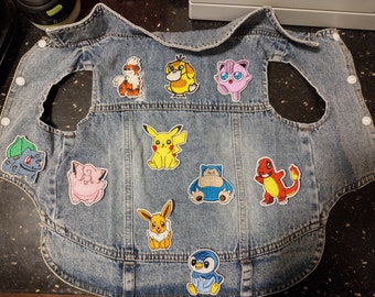 Pokevest Dog/Cat Denim Vest